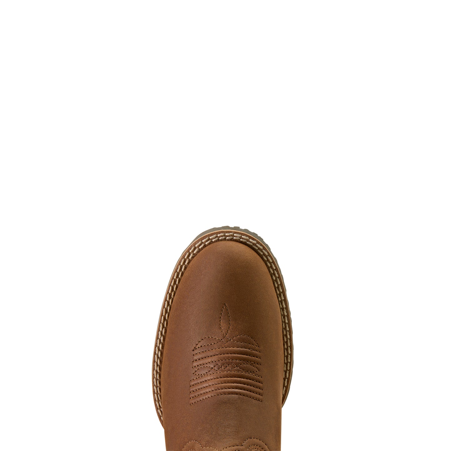 Ariat Ladies 10063901 Hybrid Ranchward W Toe Western Boots in Frontier Brown