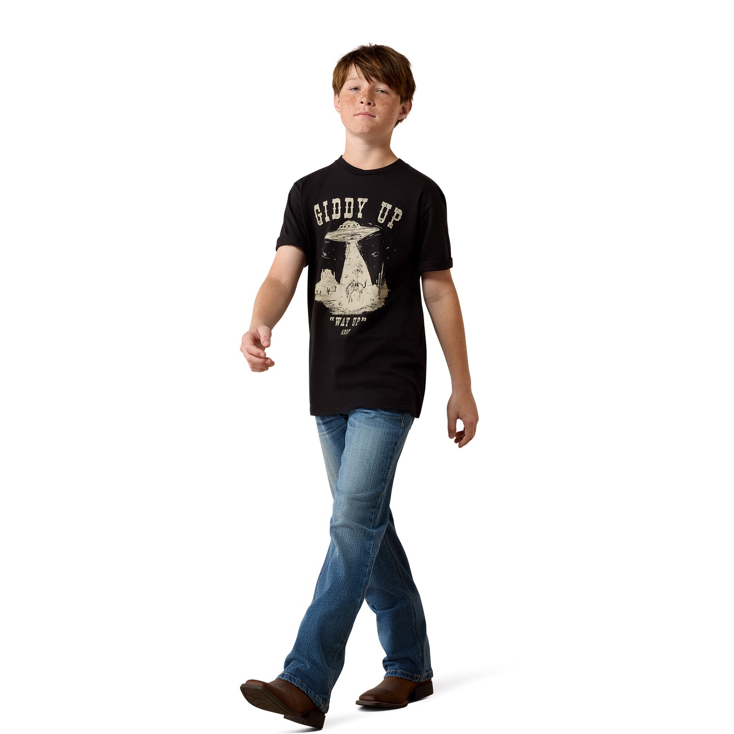Ariat Kids 10079497 Cowboy Way T-Shirt