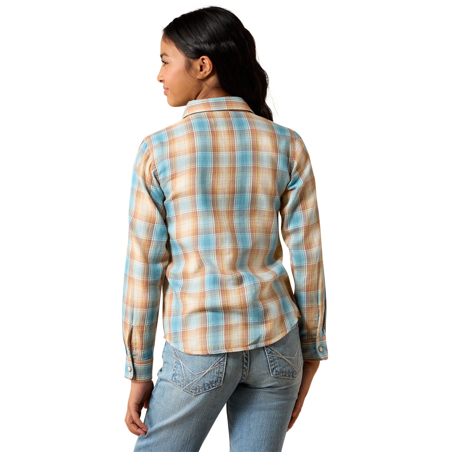 Ariat 10079458 Girls Creekside West Snap Shirt