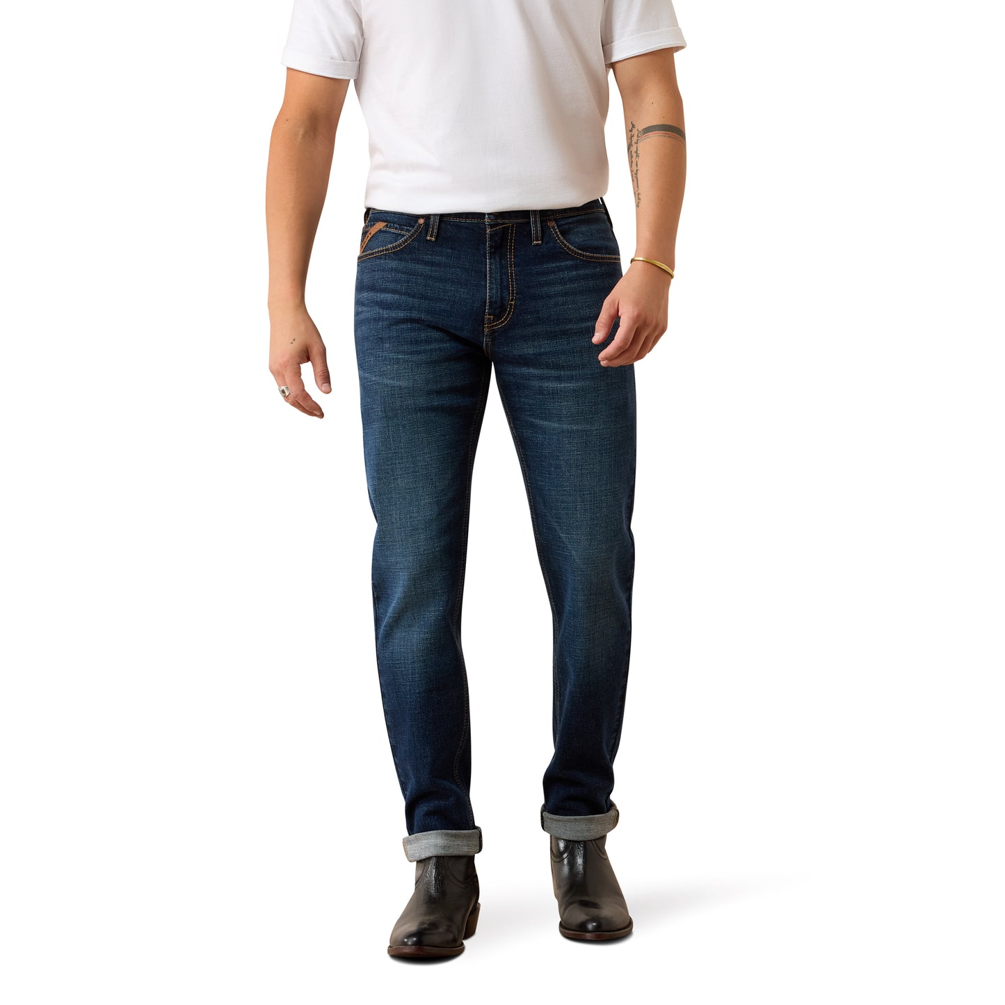 Ariat 10078948 M8 Mens Slim Hansen Taper Jeans