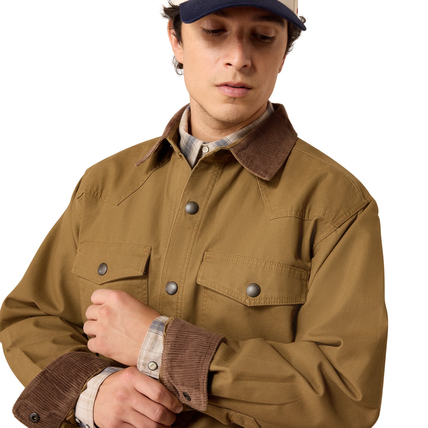 Ariat Mens 1079376 Retro Canvas Shirt Jacket