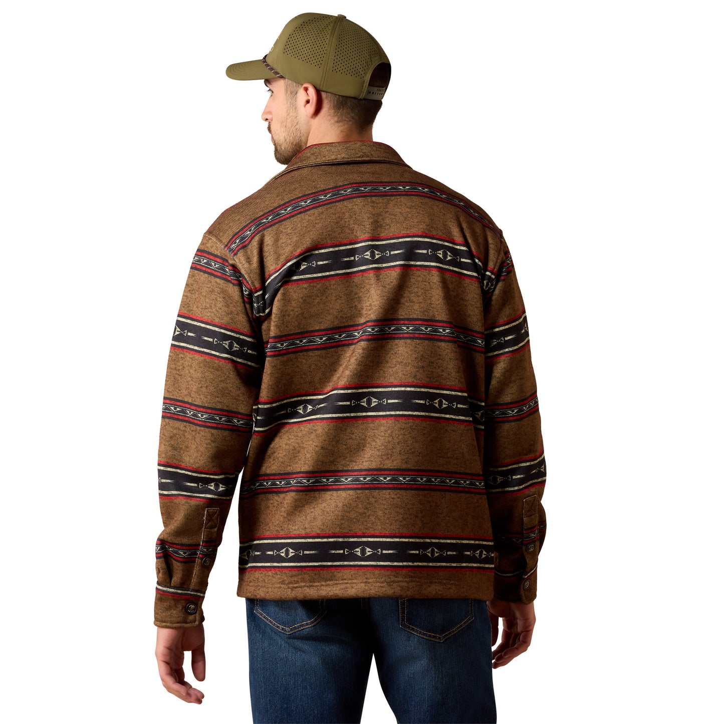 Ariat Mens 10079387 Caldwell Printed Shirt Jacket