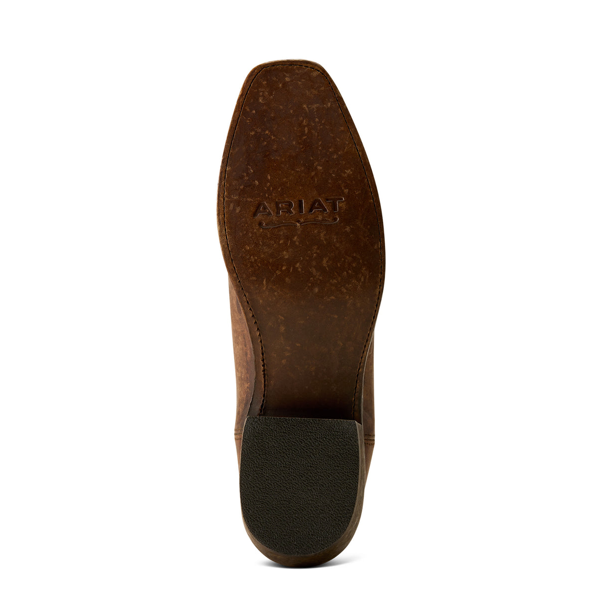 Ariat Mens 10080467 Knoxville Square Toe Western Boots in Gravel Brown