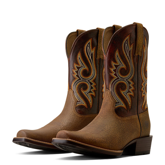 Ariat Mens 10080529 Stonebrook Mens Western Boots in Earth/Spiced Papaya