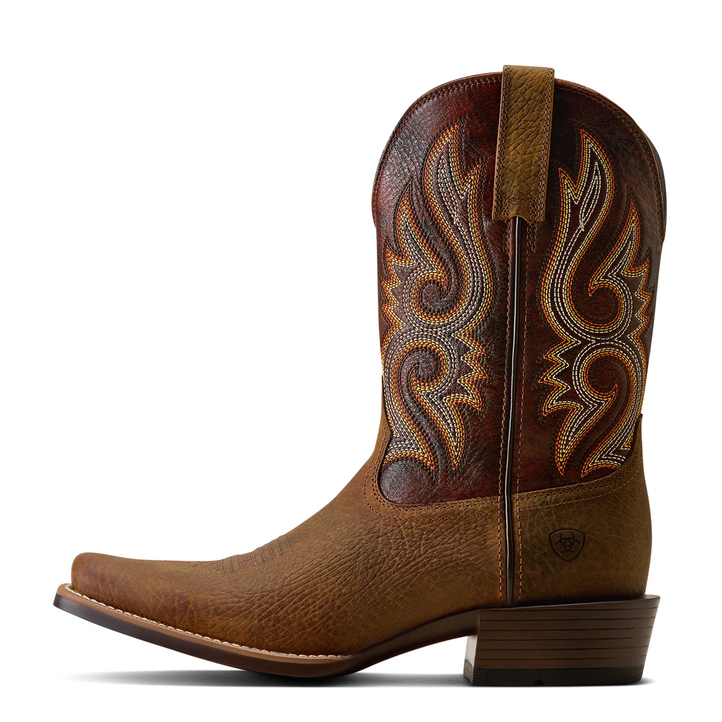 Ariat Mens 10080529 Stonebrook Mens Western Boots in Earth/Spiced Papaya