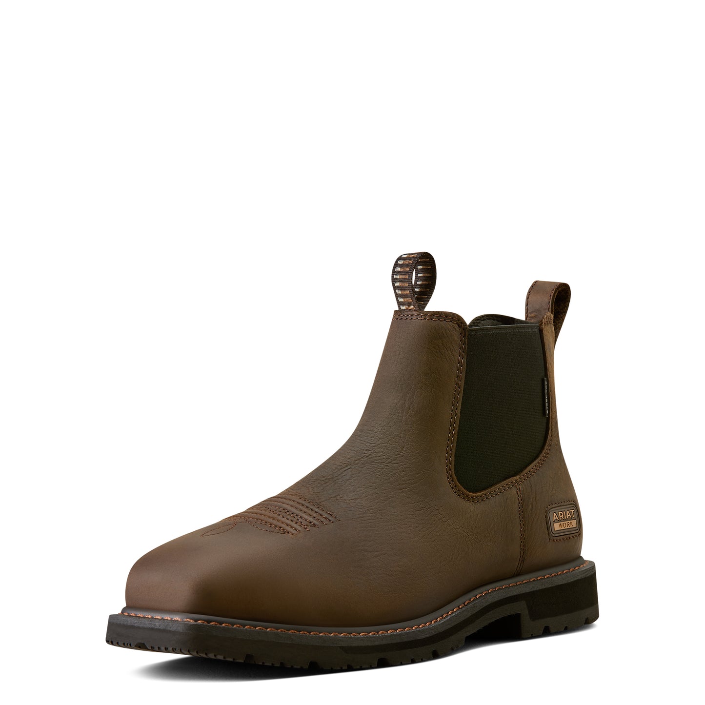 Ariat Mens 10080331 WorkHog Ground Rancher Chelsea Steel Toe