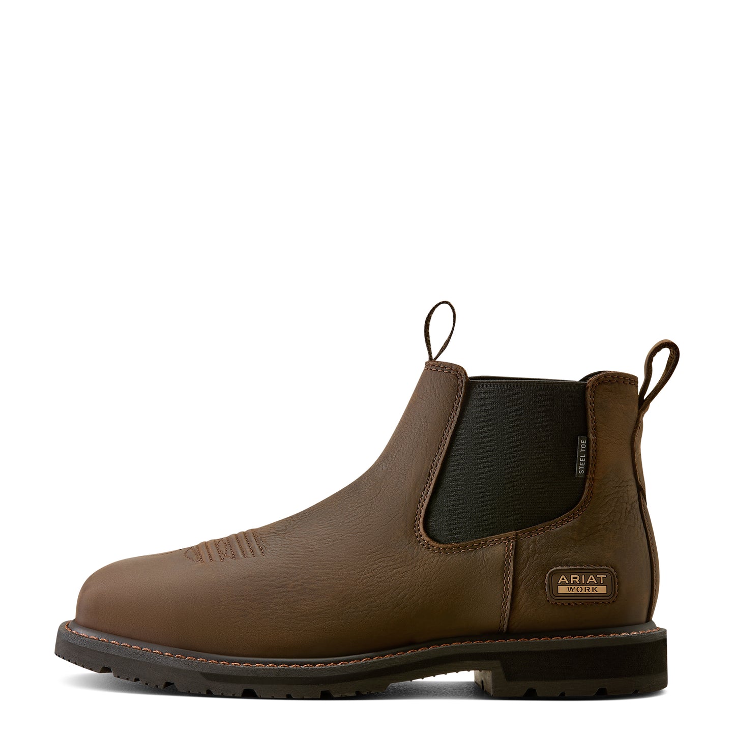 Ariat Mens 10080331 WorkHog Ground Rancher Chelsea Steel Toe