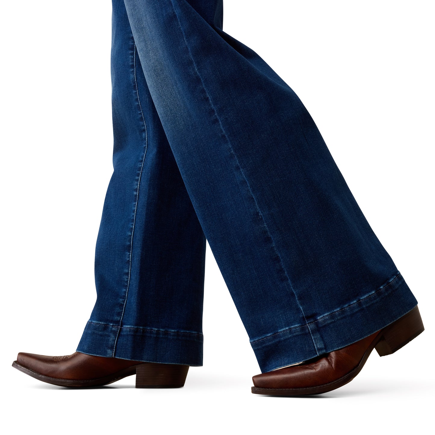 Ariat Ladies 10078903 High Rise Revel Vilma Ultrastretch Wide Leg Jeans
