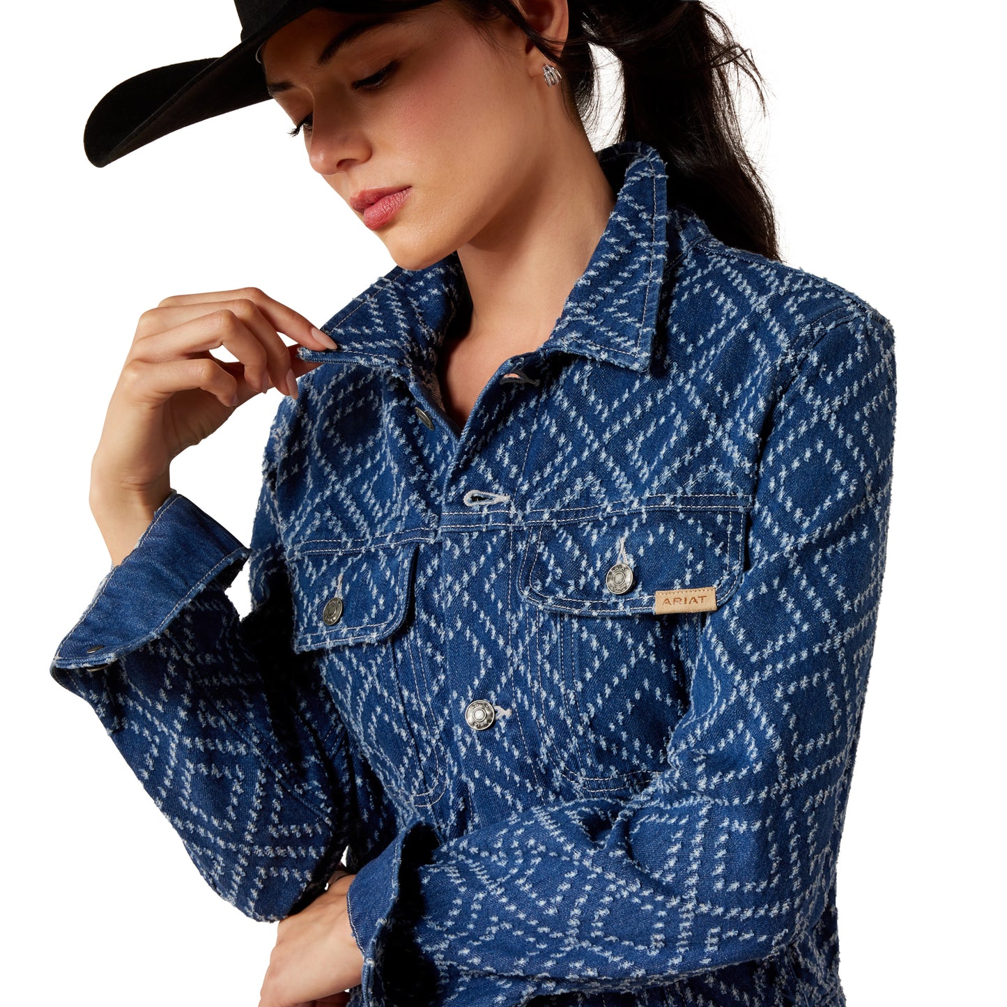 Ariat 10078907 Ladies Boxy Crop Jacket