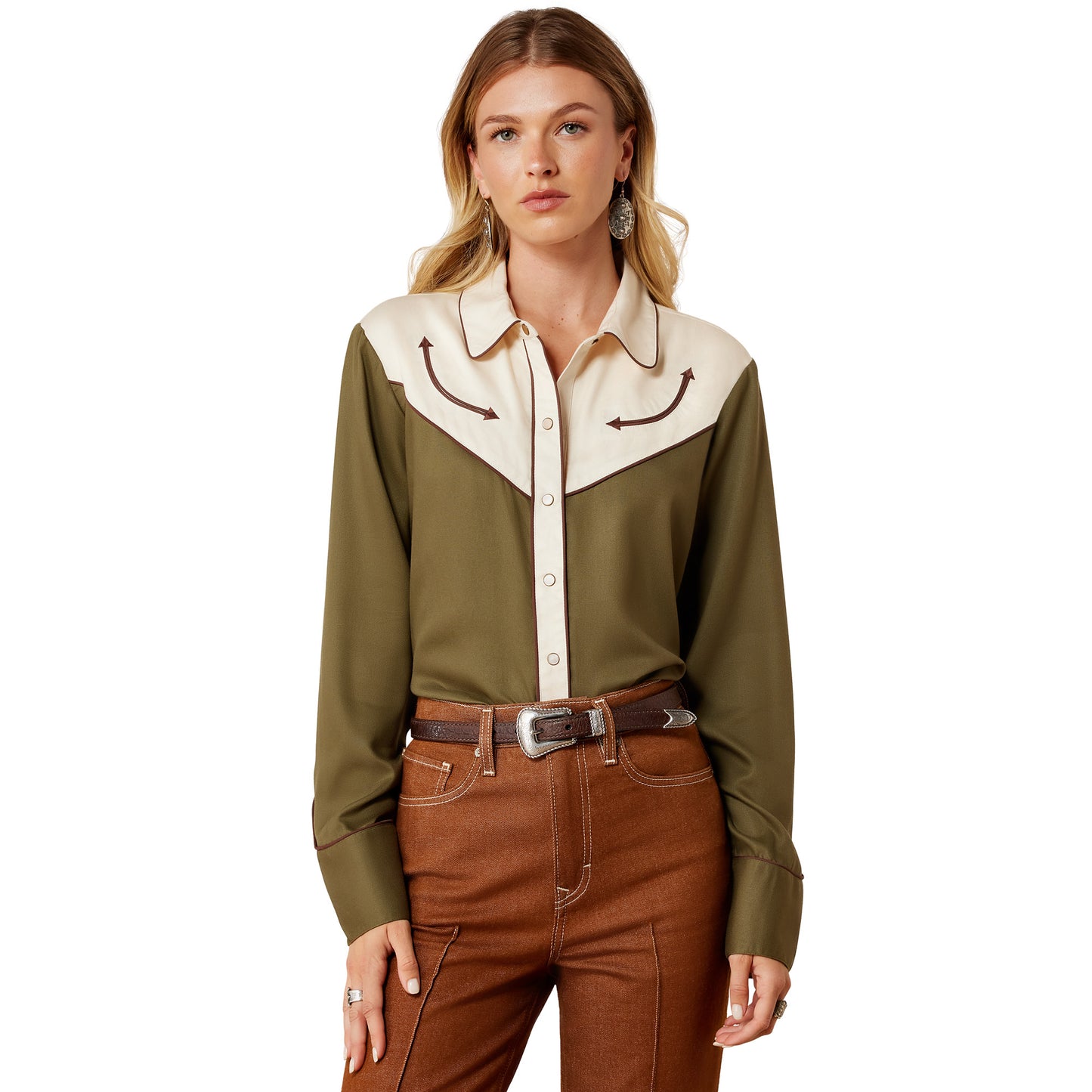 Ariat 10079320 Ladies Bellamy Western Snap Shirt