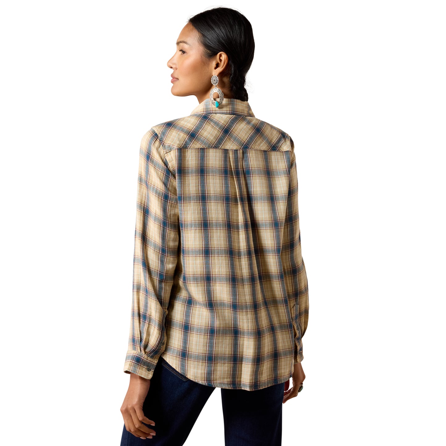 Ariat 10079346 Ladies Billie Jean Western Shirt