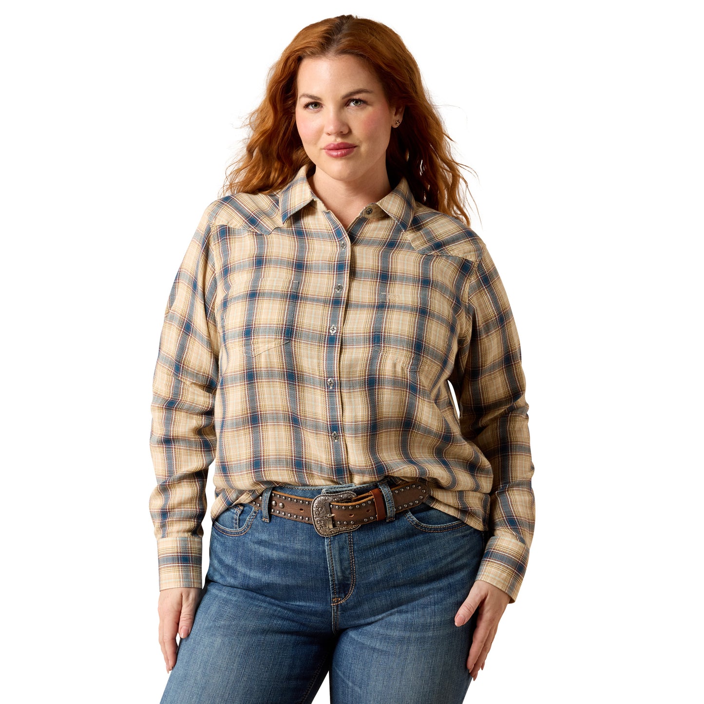 Ariat 10079346 Ladies Billie Jean Western Shirt