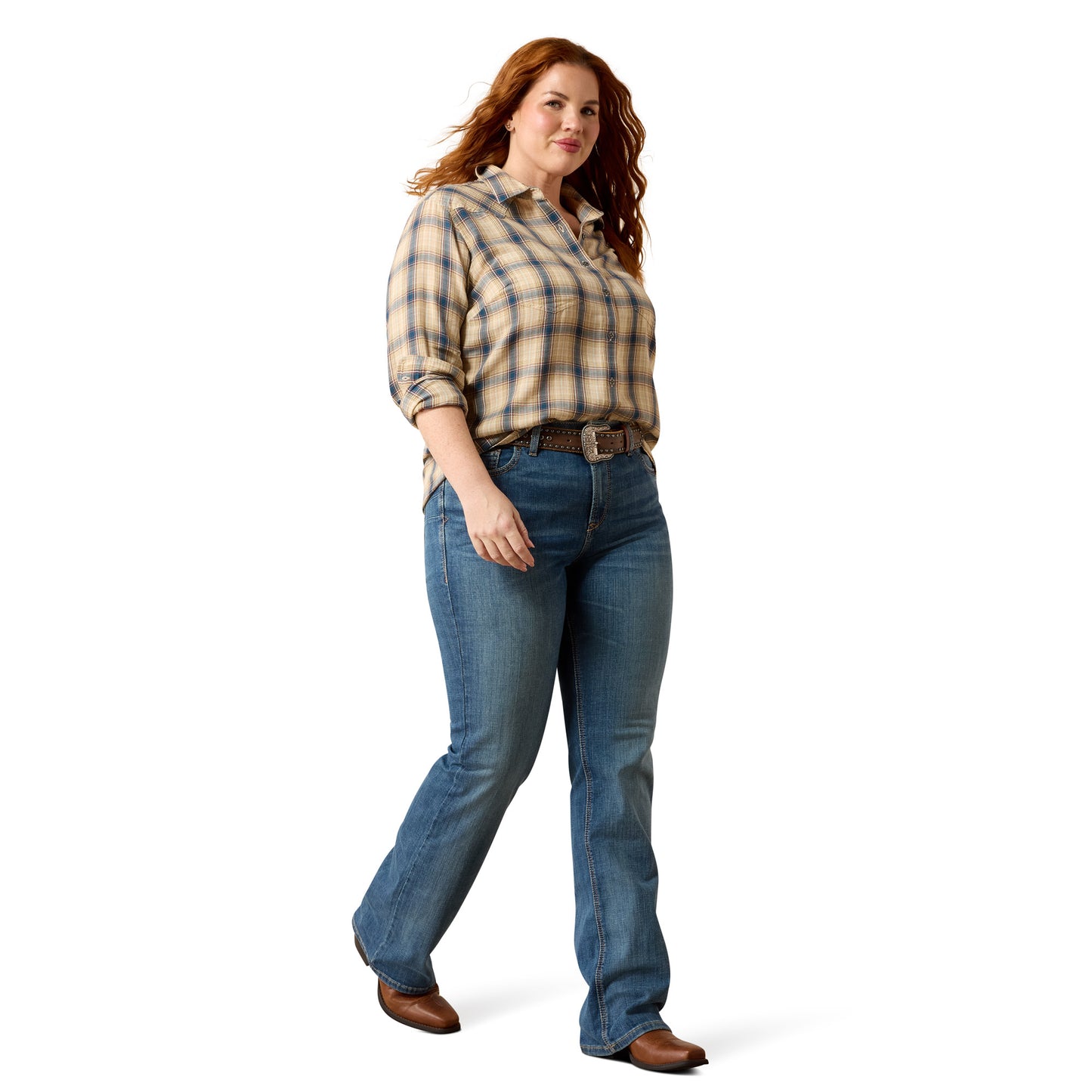 Ariat 10079346 Ladies Billie Jean Western Shirt