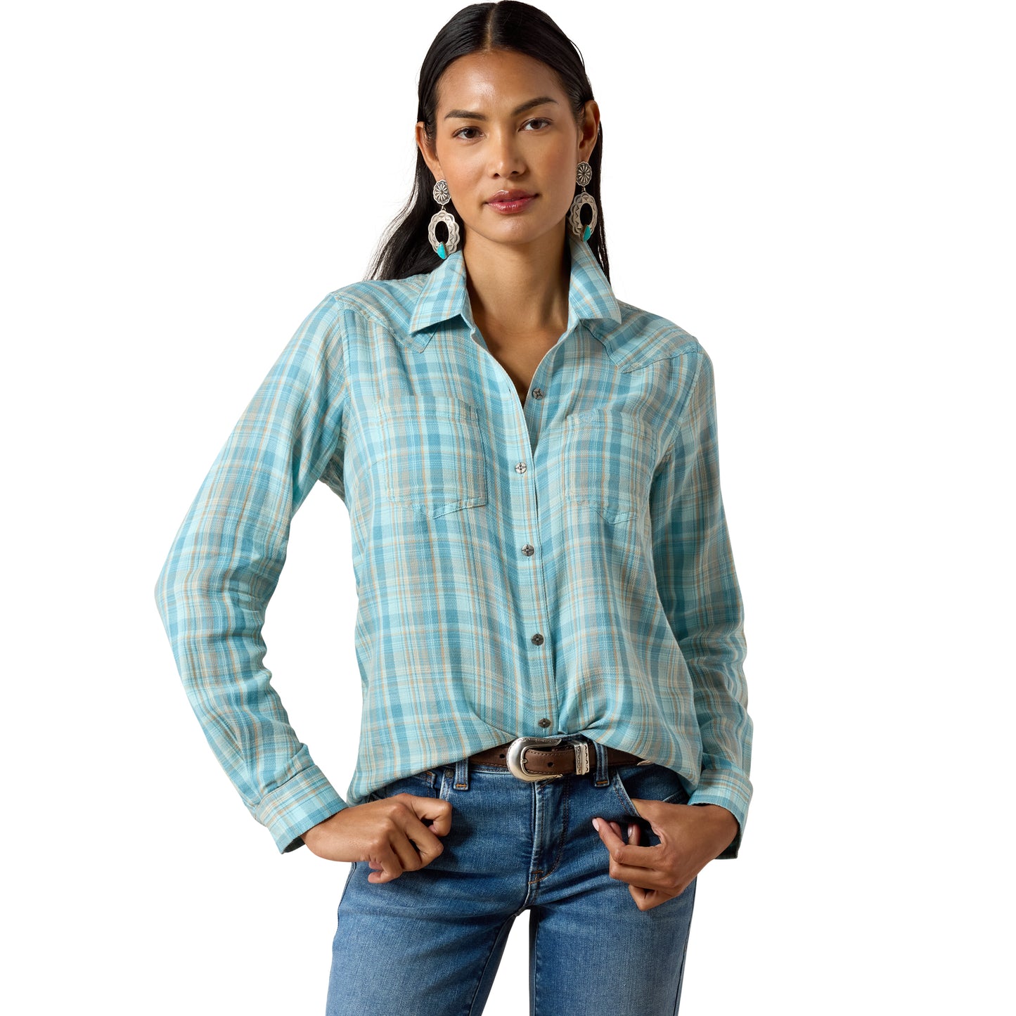 Ariat 10079558 Ladies Billie Jean Western Shirt