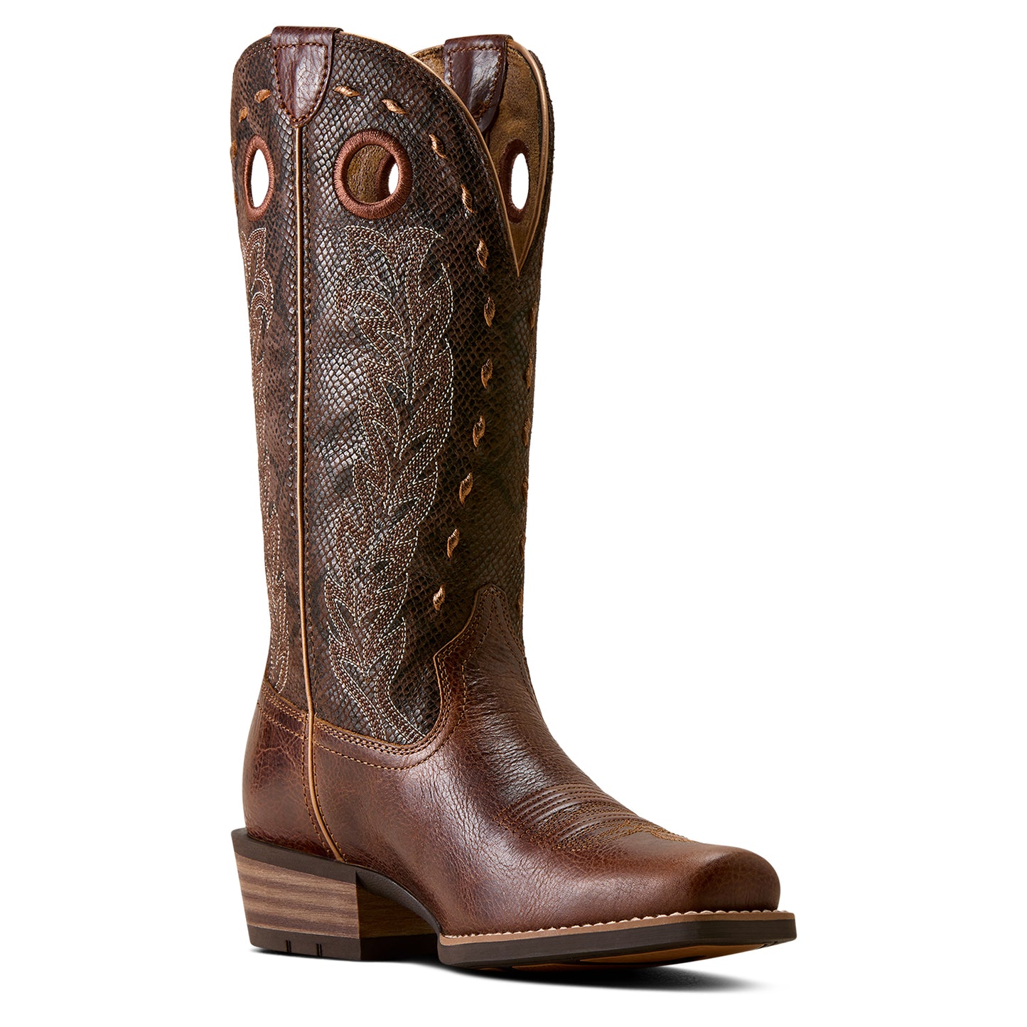 Ariat Ladies 10080295 WMS Lucera Narrow Cutter Toe Western Bootsin Deepest Tan