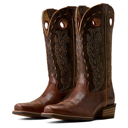Ariat Ladies 10080295 WMS Lucera Narrow Cutter Toe Western Bootsin Deepest Tan