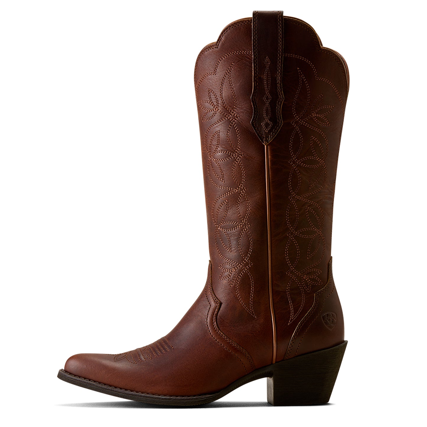 Ariat Ladies 10080318 Heritage Blossom J Toe Western Boots in Vintage Caramel