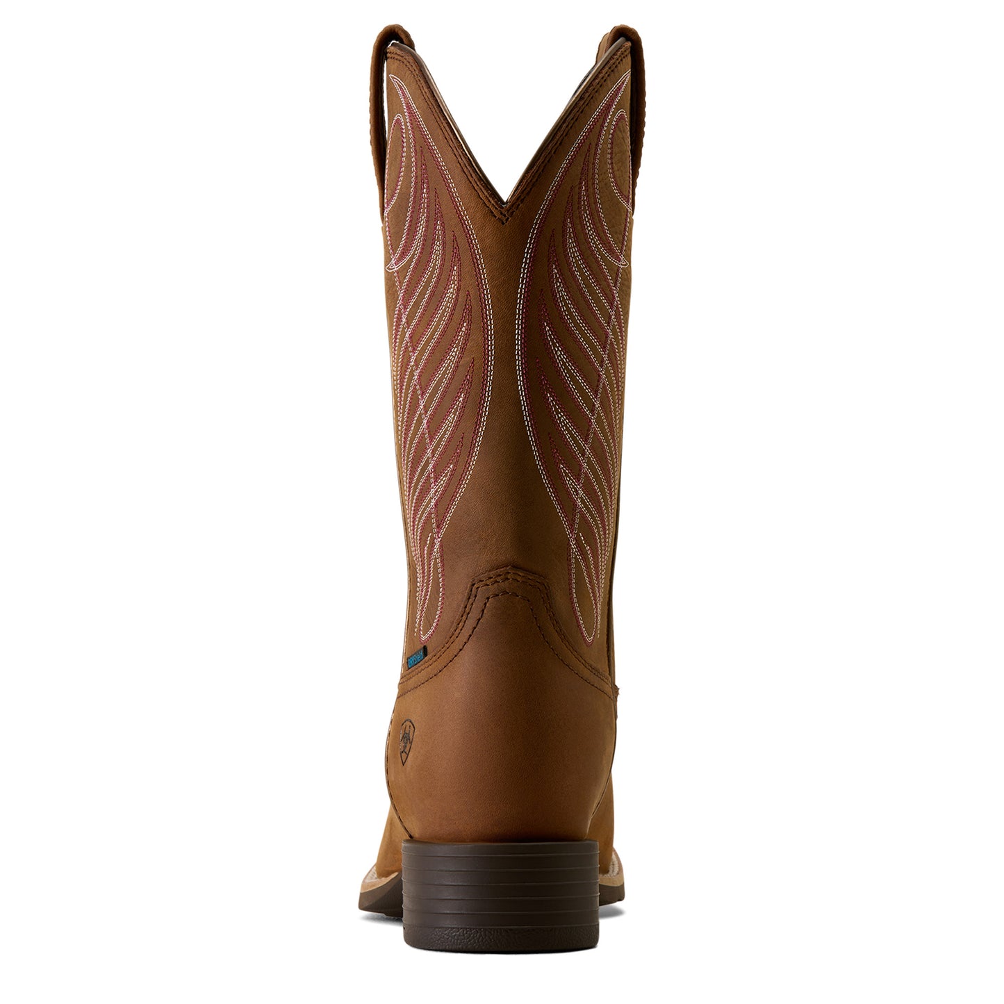 Ariat Ladies 10080420 Round Up Waterproof Wide Square Toe Western Boots