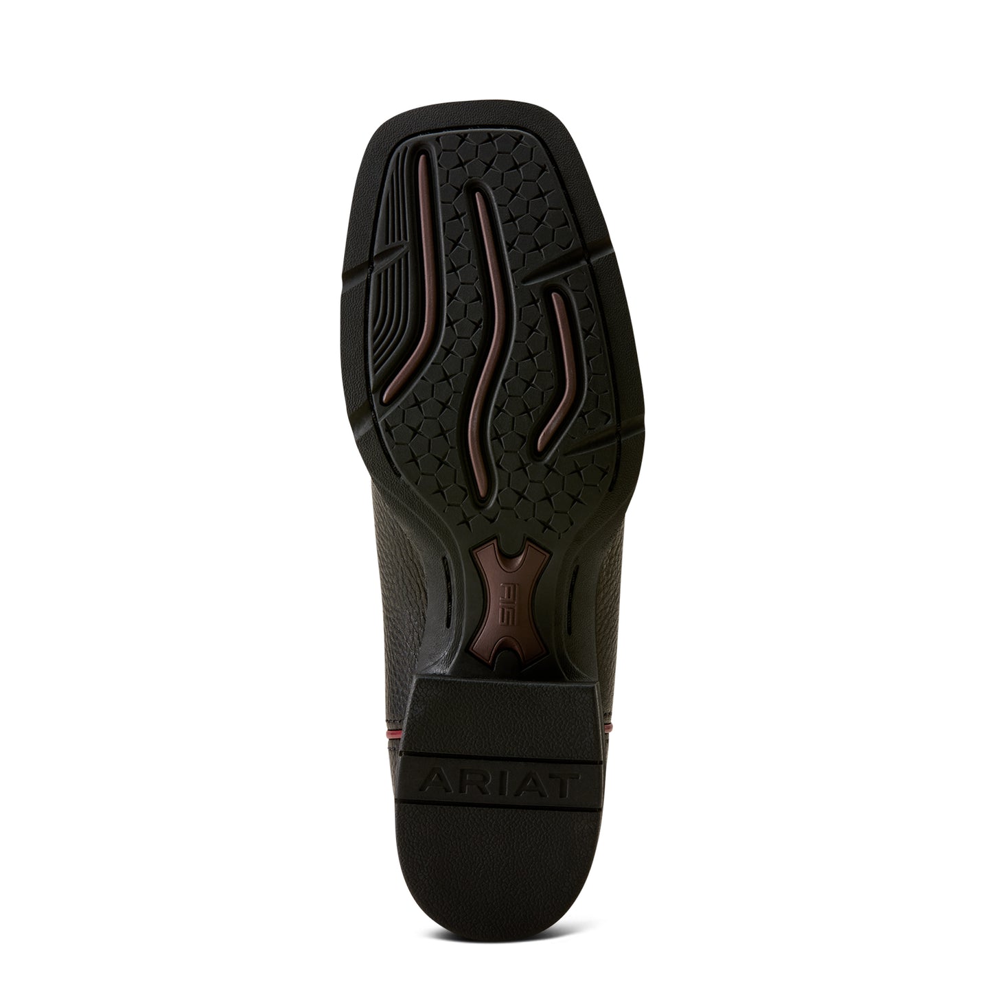 Ariat Ladies 10080492 Round Up Holly Western Boots in Obsidan & Fairy Berry