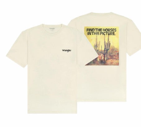 Wrangler Americana Tee in Birch 112371467