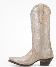 Load image into Gallery viewer, Dan Post Frost Bite DP4303 in Silver/White Ladies Cowboy Boots
