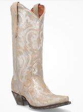 Load image into Gallery viewer, Dan Post Frost Bite DP4303 in Silver/White Ladies Cowboy Boots
