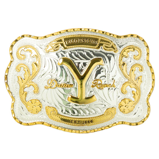 Stars & Stripes Yellowstone Buckle GS-611