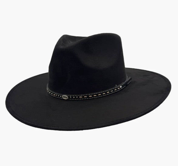 American Hat Makers Granger Pinch Top Flat brim Cowboy Hat