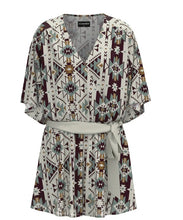 Load image into Gallery viewer, Hooey  Ladies Romper Cream/ Aztec HR002CRAZ
