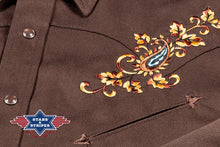 Load image into Gallery viewer, Hogan Brown Men&#39;s Western Shirt
