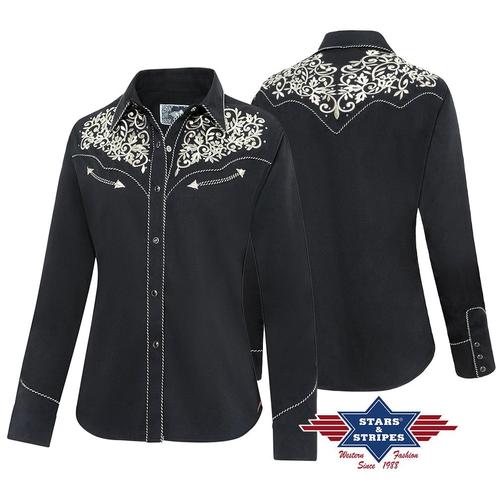 Holly Ladies Western Blouse