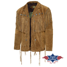 Load image into Gallery viewer, Hombre Brown Men&#39;s Western Jacket
