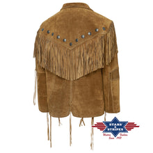 Load image into Gallery viewer, Hombre Brown Men&#39;s Western Jacket
