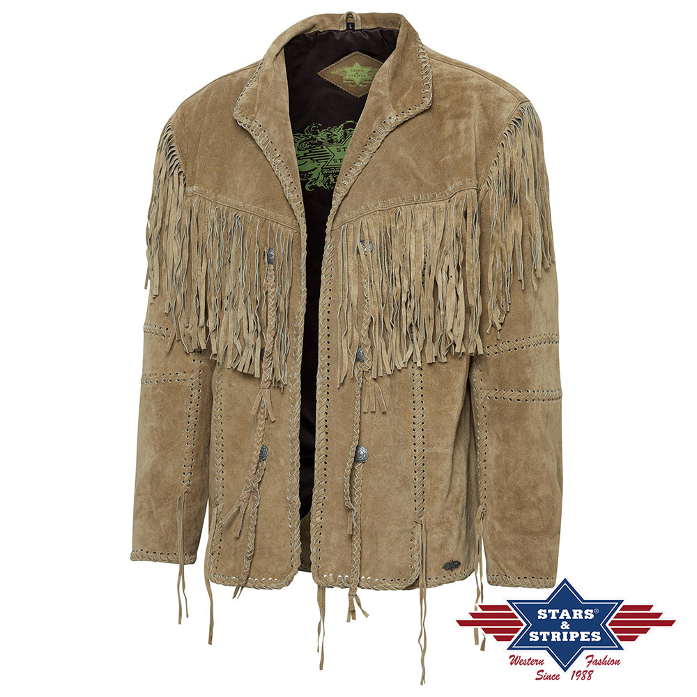 Hombre Sand Men's Western Jacket