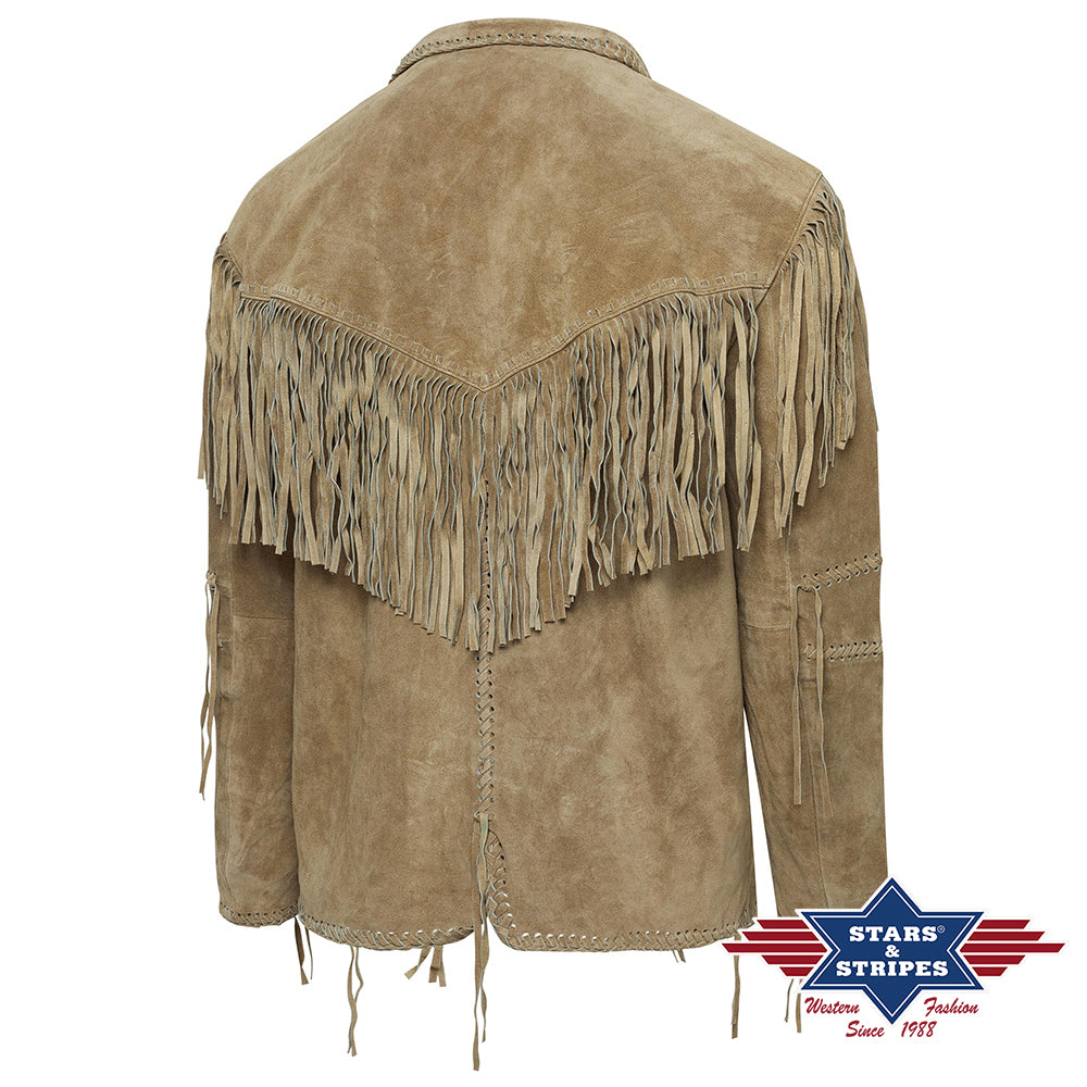 Hombre Sand Men's Western Jacket