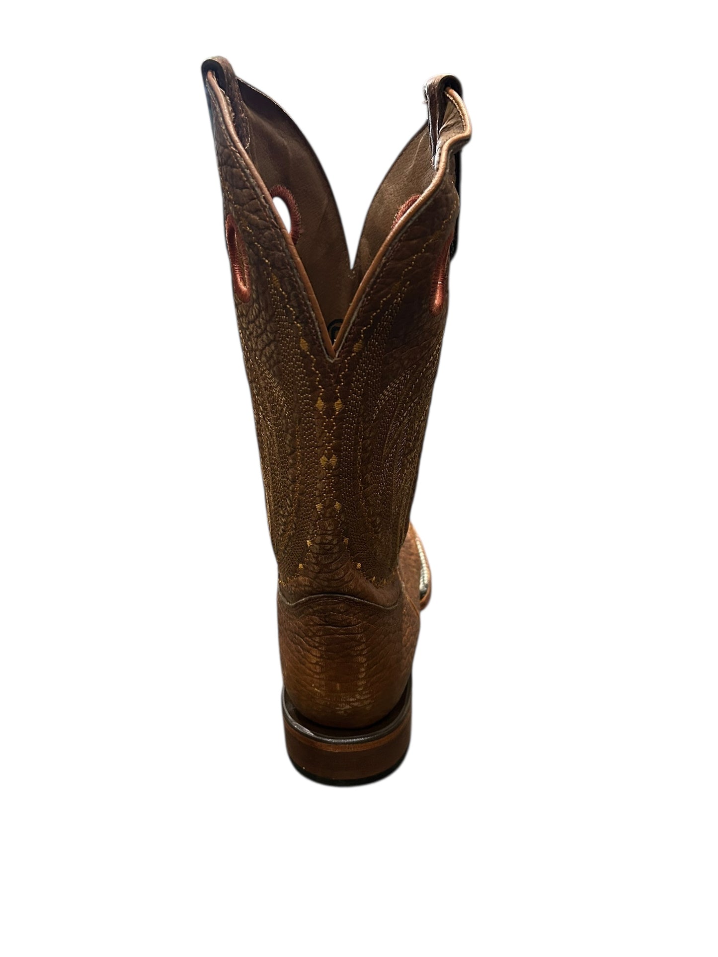 Circle G by Corral L6293 Embroidery Tan Wide Square Toe Mens Cowboy Boots