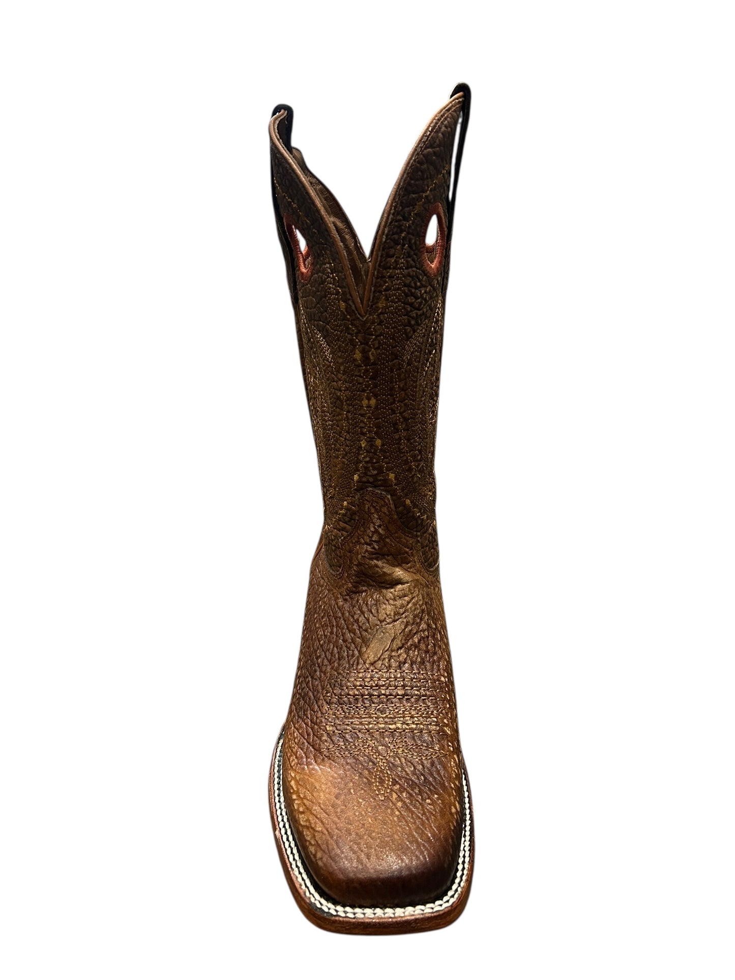 Circle G by Corral L6293 Embroidery Tan Wide Square Toe Mens Cowboy Boots
