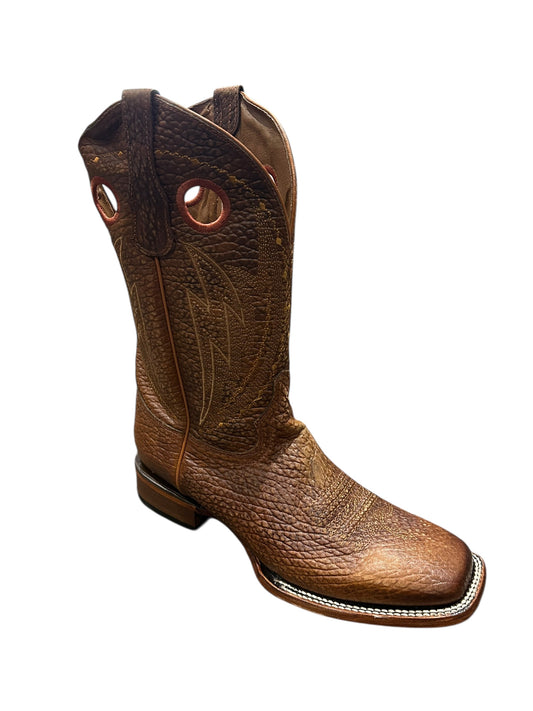 Circle G by Corral L6293 Embroidery Tan Wide Square Toe Mens Cowboy Boots