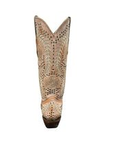 Load image into Gallery viewer, Corral A4709 Embroidery &amp; Studs in Coral Snip Toe Ladies Cowboy Boots
