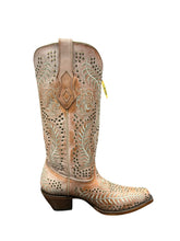 Load image into Gallery viewer, Corral A4709 Embroidery &amp; Studs in Coral Snip Toe Ladies Cowboy Boots
