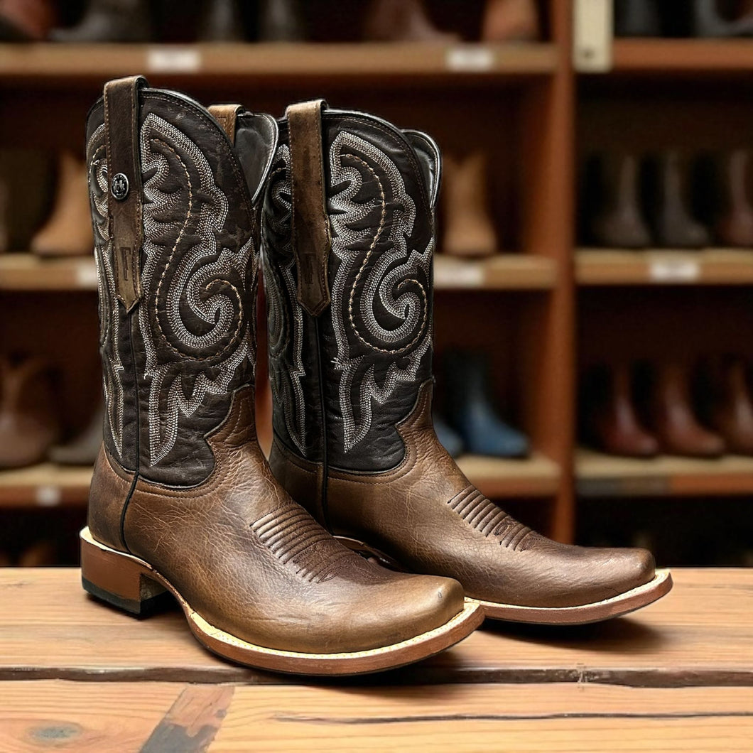 Tanner Mark Mens Boots Brown Fancy Top TM201771