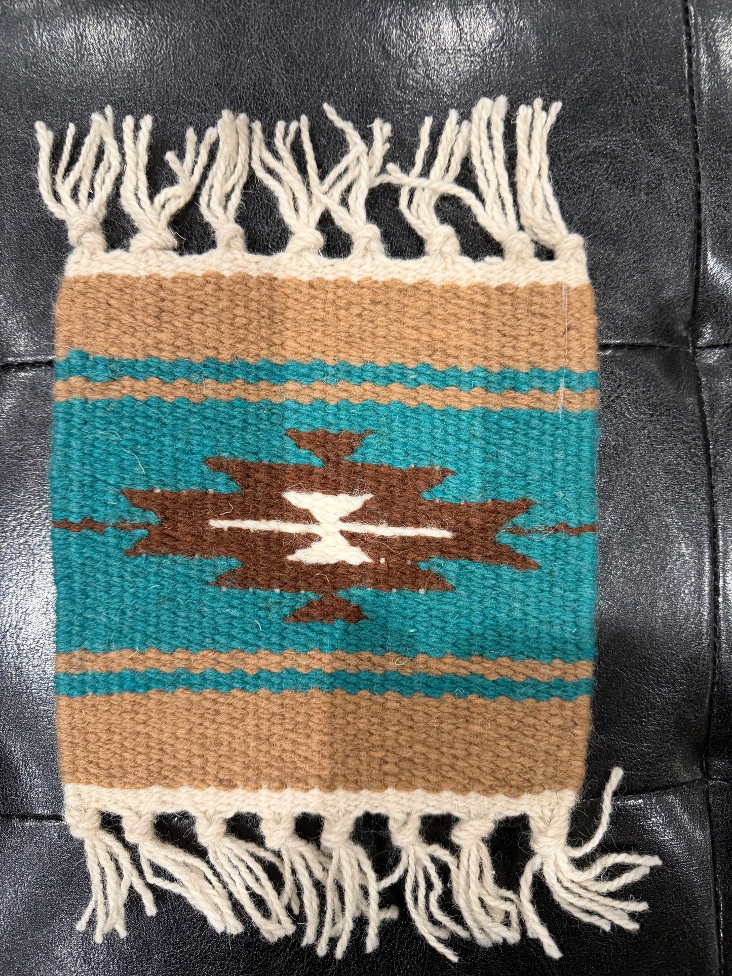 6" X 6" Handwoven Wool Coasters