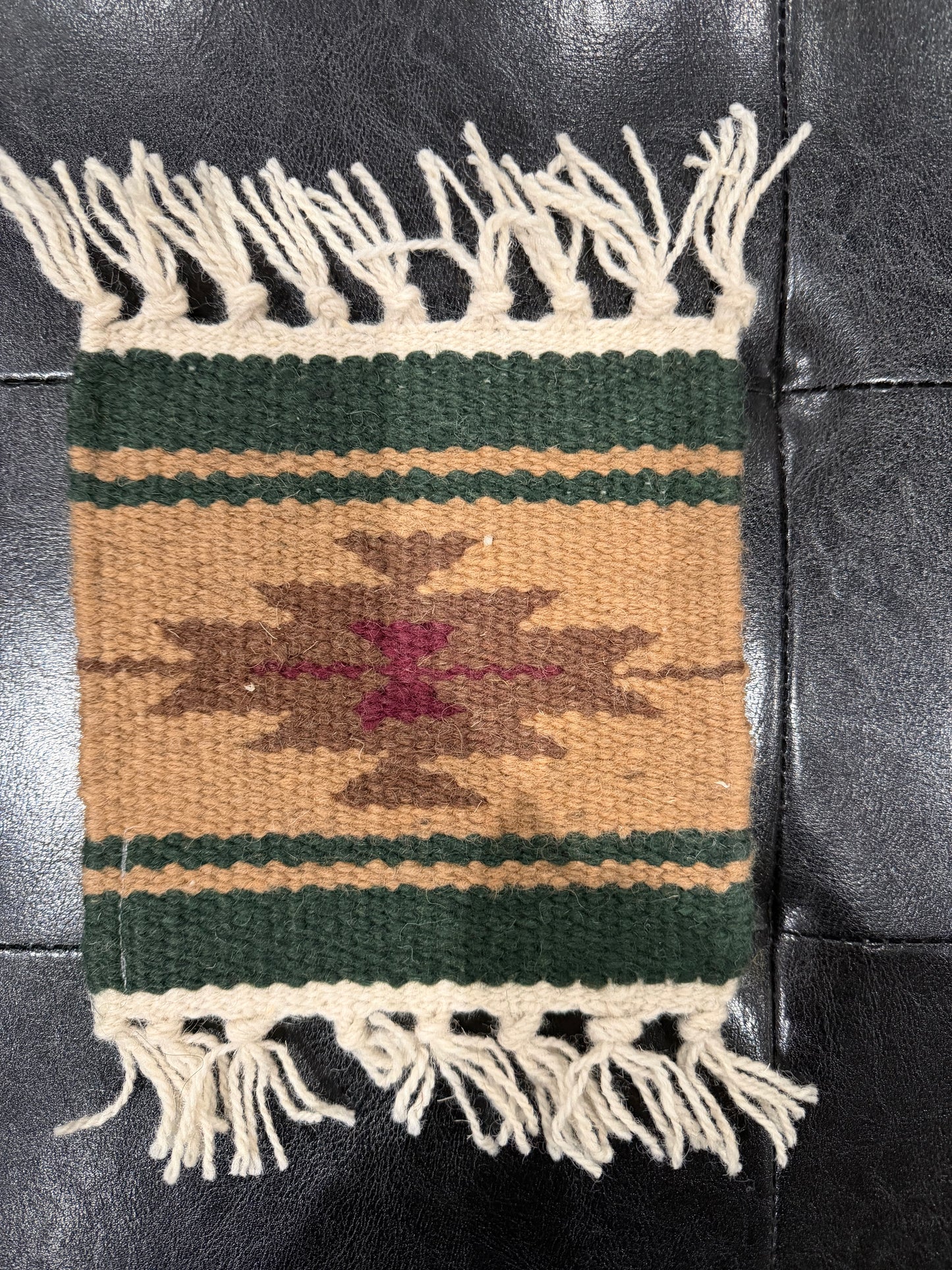 6" X 6" Handwoven Wool Coasters