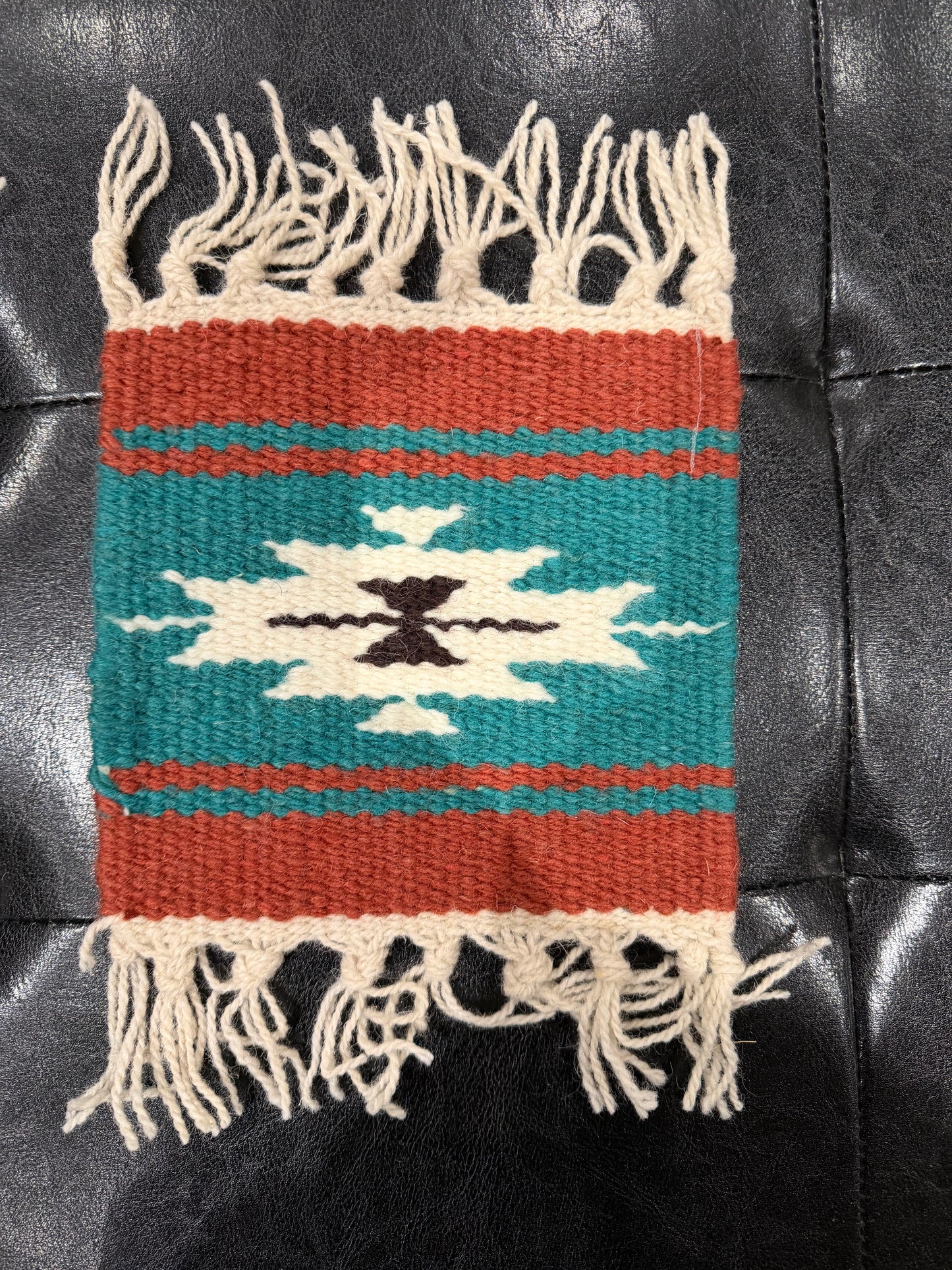 6" X 6" Handwoven Wool Coasters