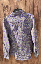 Load image into Gallery viewer, MontanaCo Ladies All Over Traditional Paisley Pattern Western Blouse L-1110

