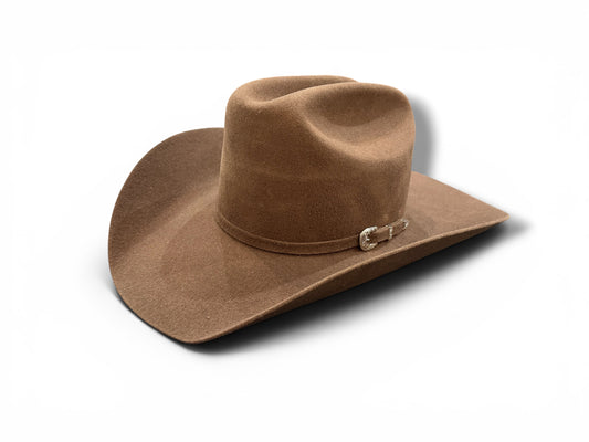 JJ Hats Western Woolfelt 3198119 in Chocolate