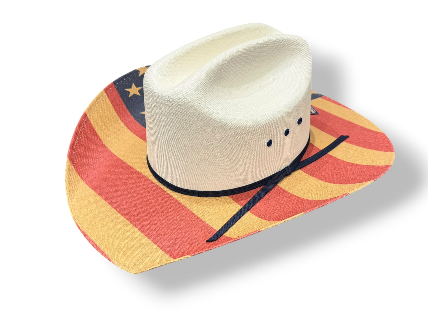 American Hat Makers Tribute Straw Cattleman Cowboy Hat