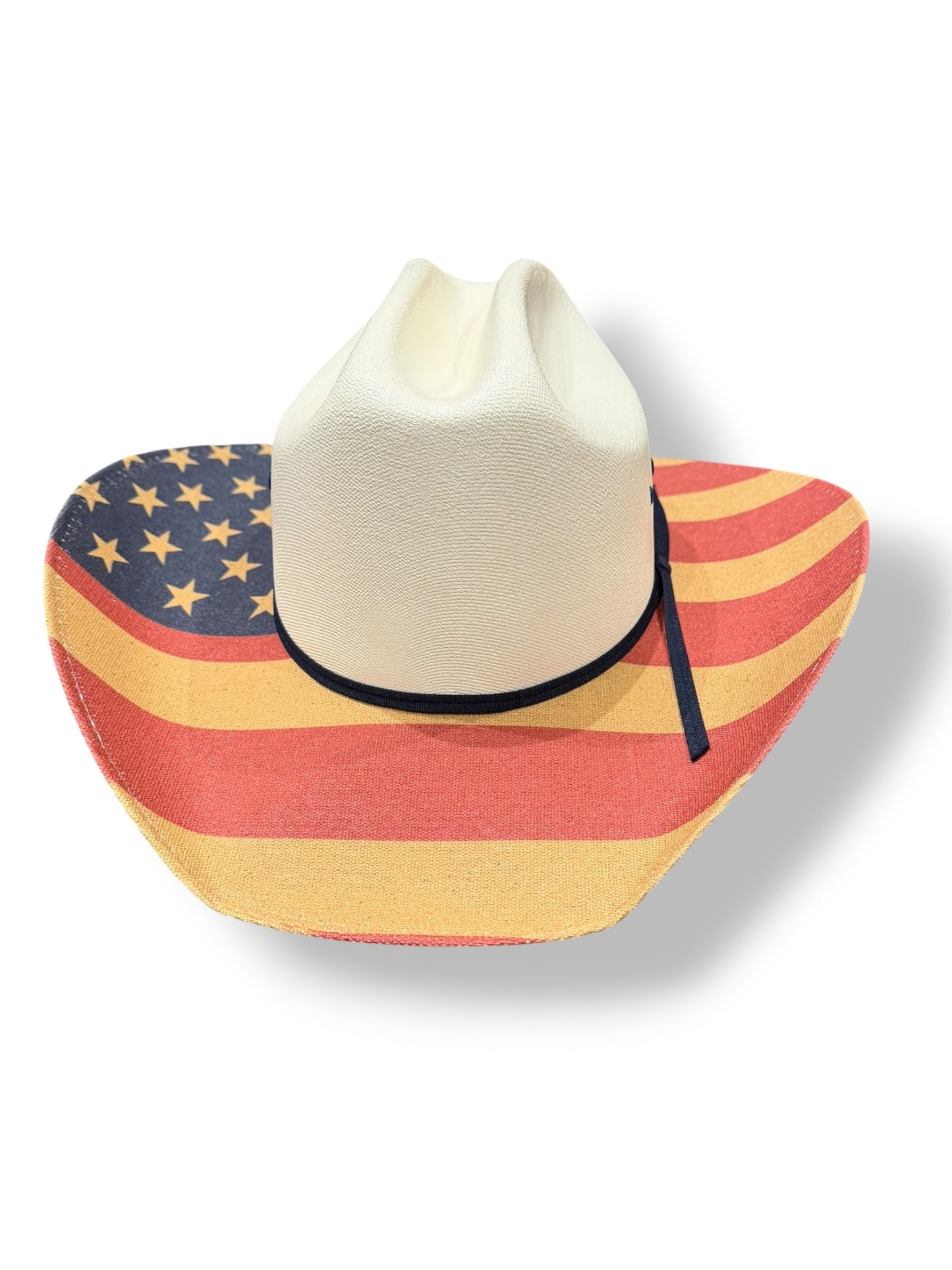 American Hat Makers Tribute Straw Cattleman Cowboy Hat