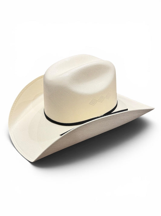 American Hat Makers Abbott Cream Straw Cattleman Cowboy Hat