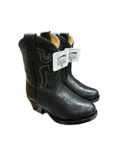 Load image into Gallery viewer, Smoky Mountain Boots 3032T Denver Black Western Toddler Boots
